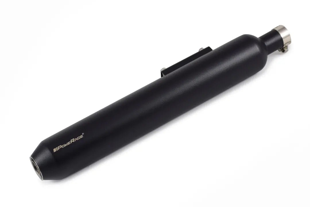 Powerage Slip-On Exhaust for Royal Enfield Classic 350 Reborn / Meteor 350 - Black image 3