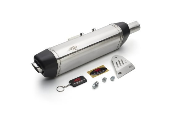 Red Rooster Vertex Polish Exhaust for Royal Enfield Himalayan & Scram 411 image 4