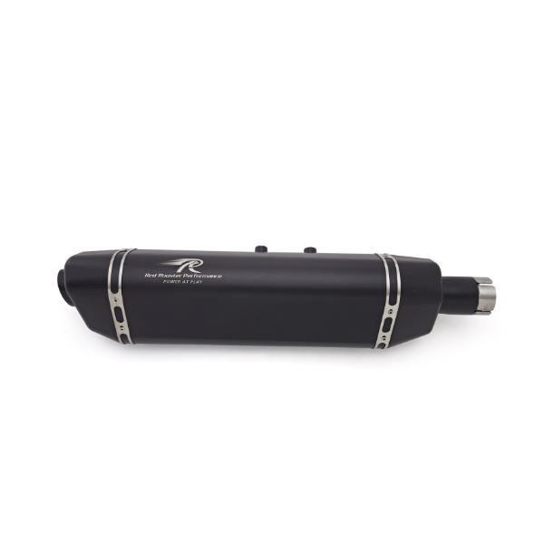Red Rooster Vertex Black Matte Exhaust for Royal Enfield Himalayan & Scram 411 image 4