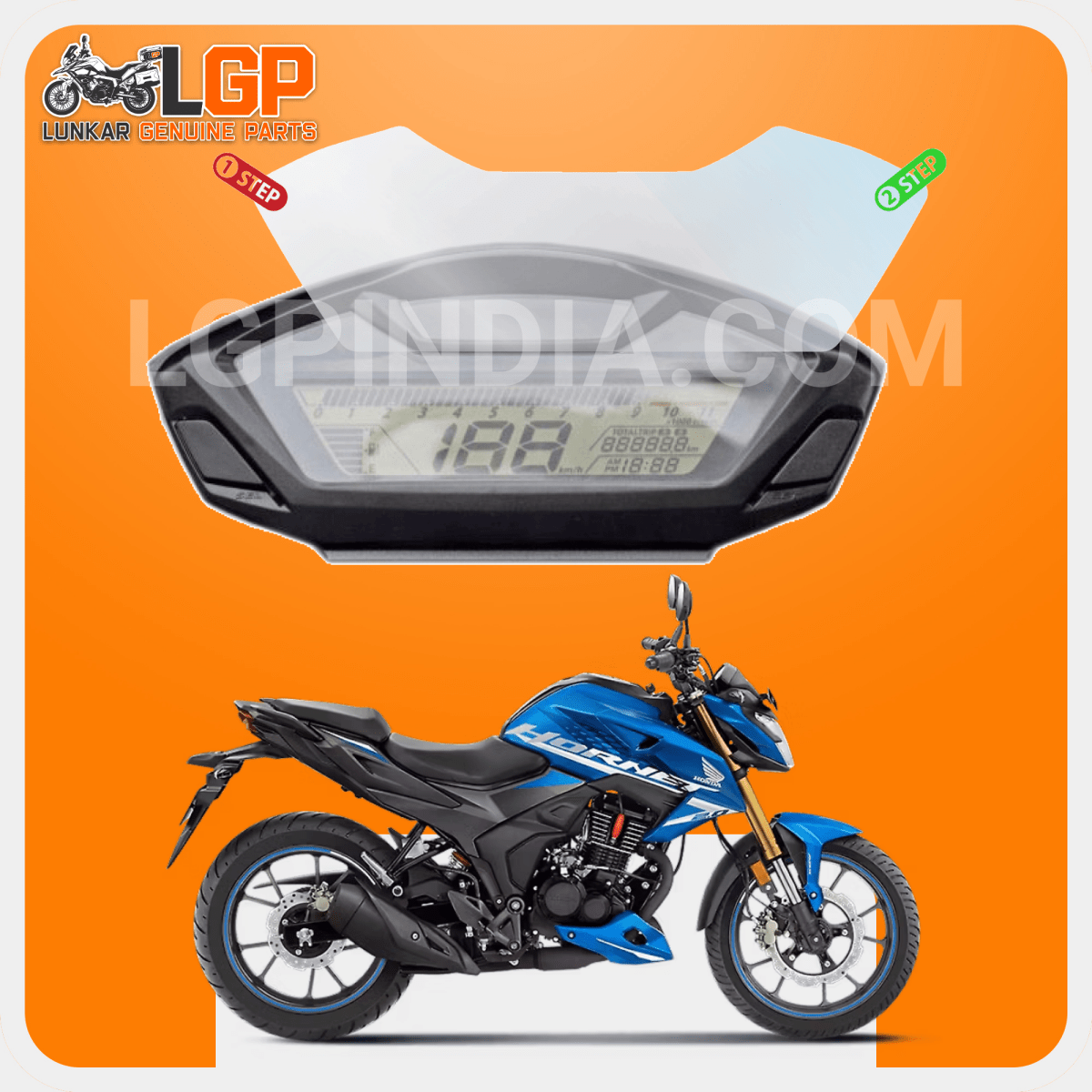 LGP SCREEN GUARD DISPLAY PROTECTOR HONDA — HORNET 160