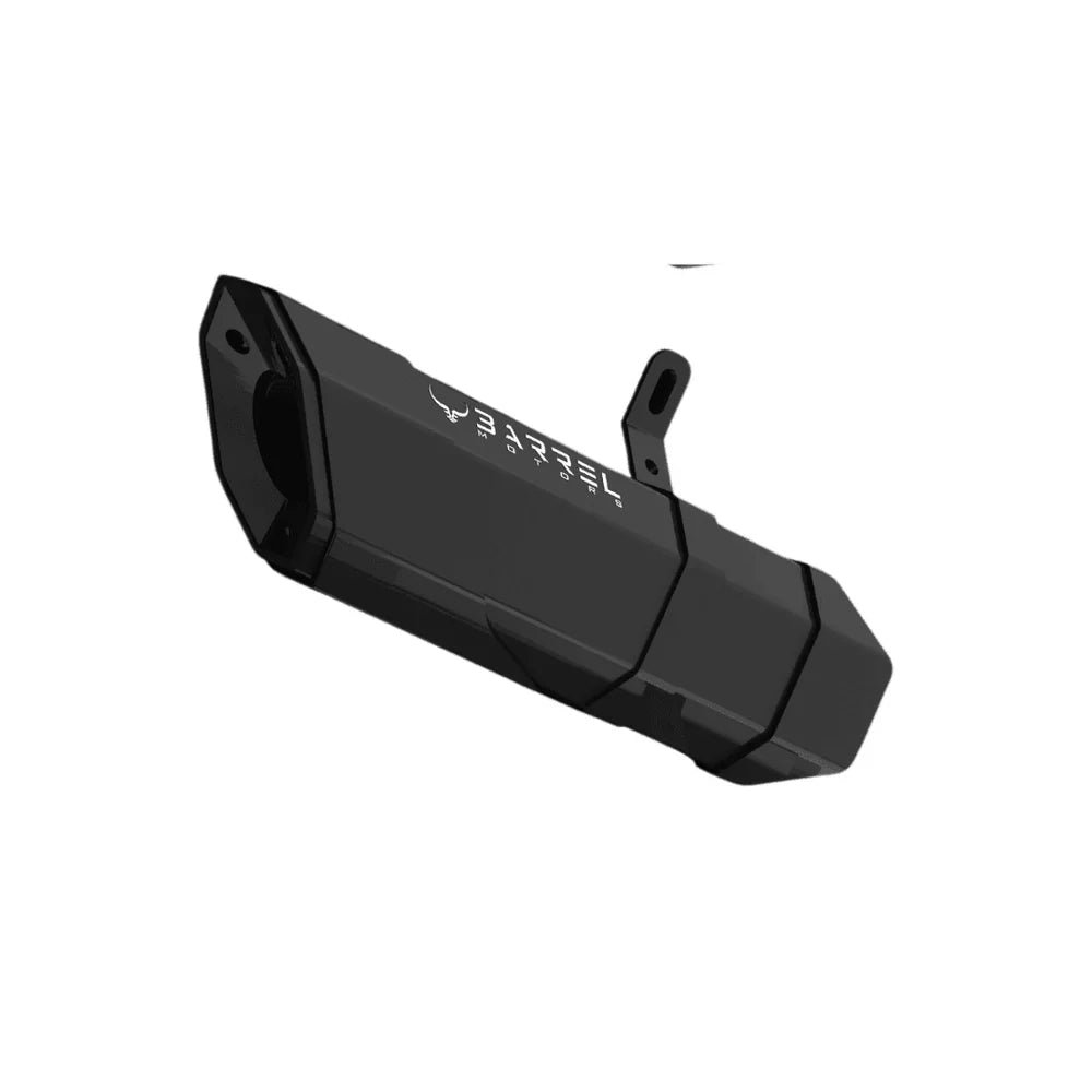 Barrel Rogue Exhaust for Aprilia SR 160 / SXR 160 with Adapter | Rogue 1 & Rogue 2 304 Stainless Steel Performance Slip-On Exhaust — Rogue V1