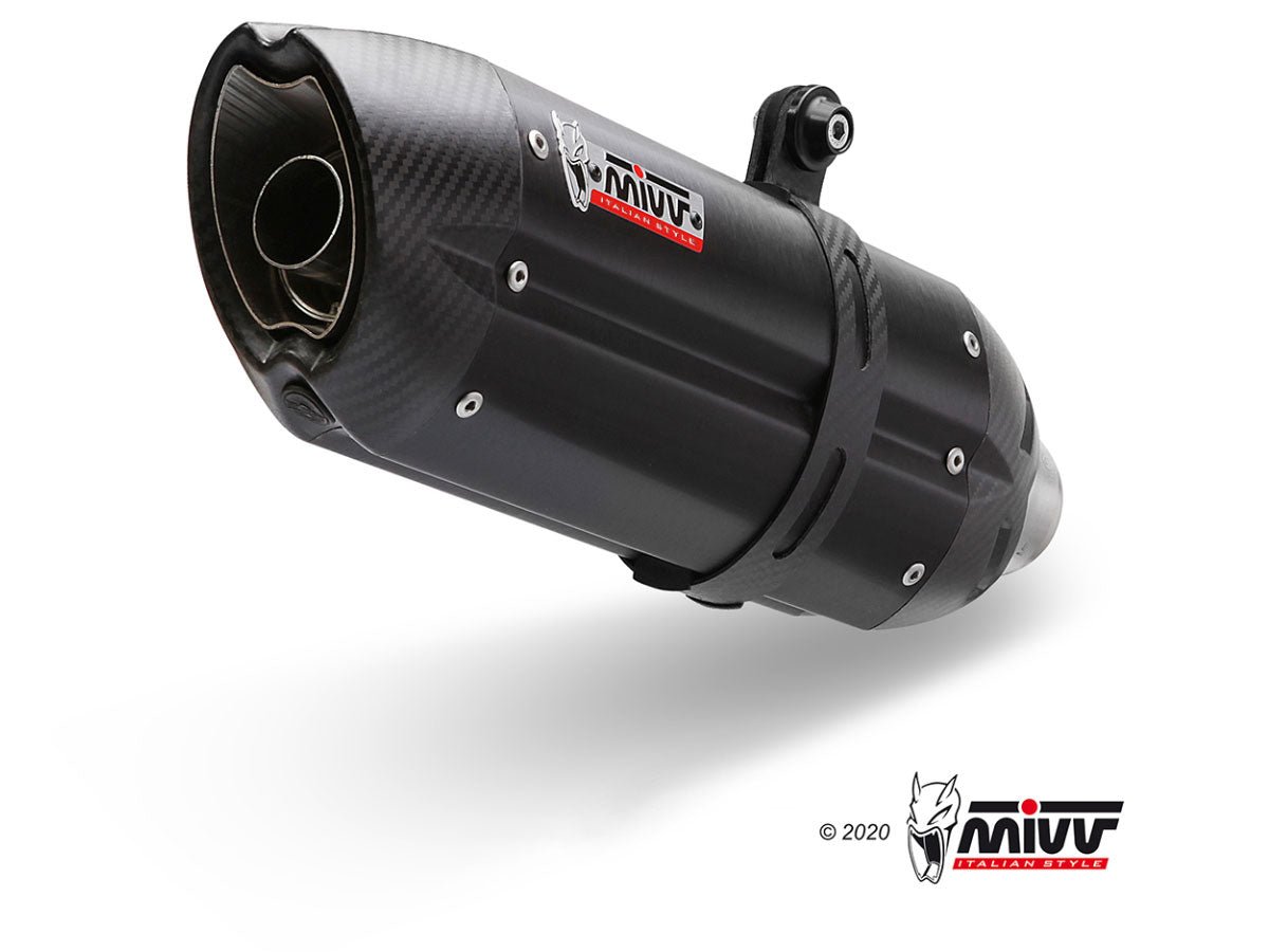 Mivv Sound Black Slip On Exhaust For Kawasaki Zx 10R 2016 22