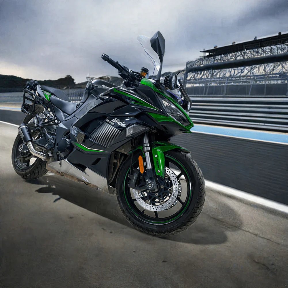 Barrel Outlaw V2 Slip-On Exhaust with Link Pipe for Kawasaki Ninja 1000SX | 304 Stainless Steel Performance Exhaust image 6