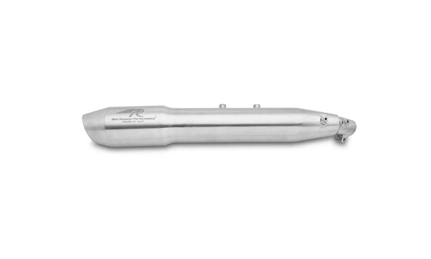 Red Rooster Pegasus Max Exhaust for Honda CB350 / Honda CB350C (Polish / Black / Matte) — Polish image 5