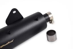 Powerage Slip-On Exhaust for Royal Enfield Hunter 350 - Black image 3