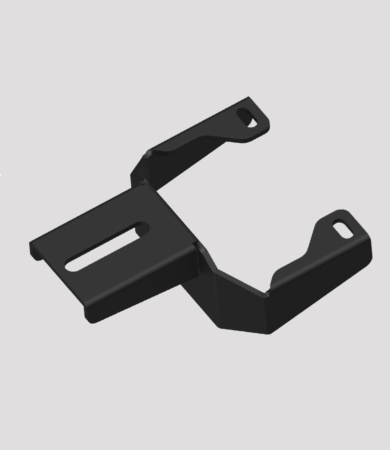 Mototorque Fog Light Mount for Royal Enfield Himalayan BS6 | 3mm Mild Steel Auxiliary Light Bracket | Black image 3