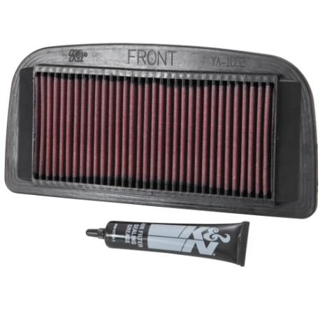 K&N YA-1002 High-Flow Lifetime Air Filter for Yamaha YZF-R1 2002-2003 | Washable Reusable Performance Engine Filter image 3