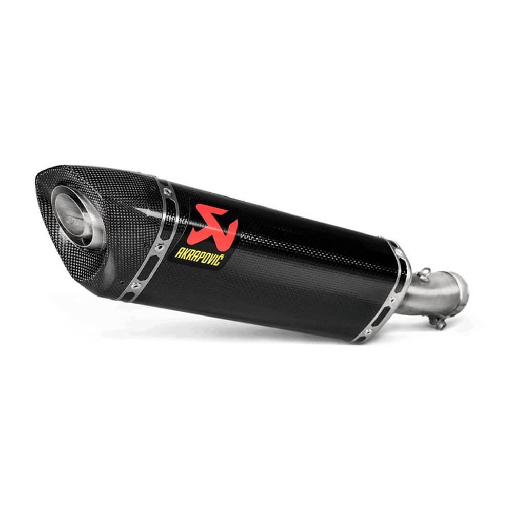Akrapovic Slip-On Carbon Exhaust - Kawasaki Ninja 400 Z400 (2019 - Onwards)