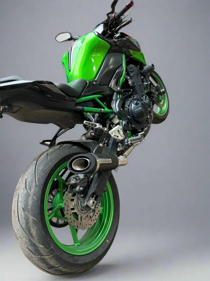 Barrel Outlaw 2.0 Full System Exhaust for Kawasaki Z900 | 304 Stainless Steel Performance Exhaust image 4
