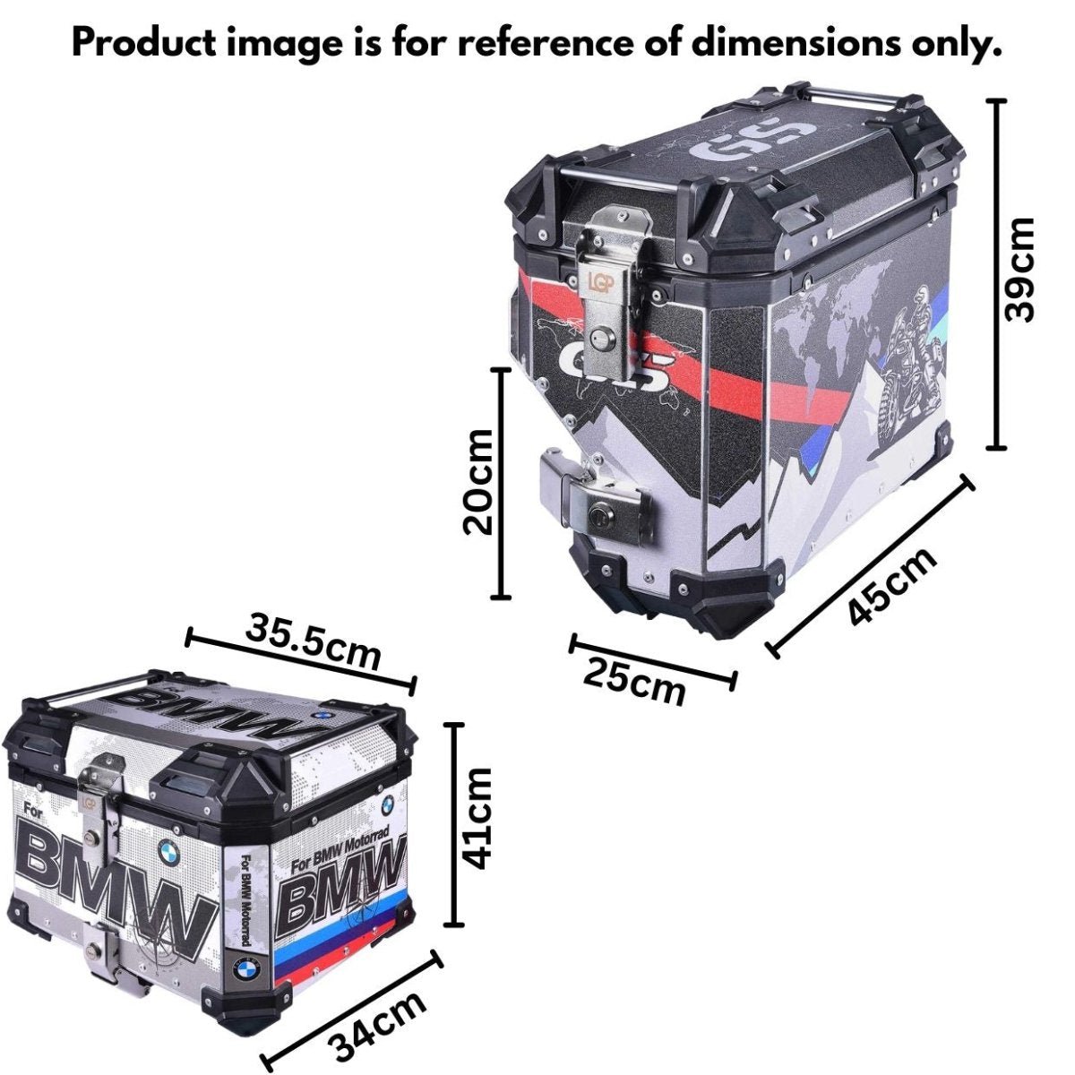 LGP PANNIER SET OF 3 38+38+45 BMW — BMW GS310 image 7