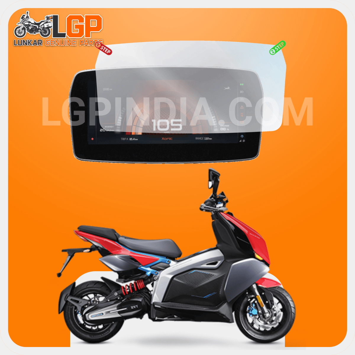 LGP SCREEN GUARD DISPLAY PROTECTOR TVS — JUPITER 110 JUPITER CLASSIC 110 image 10