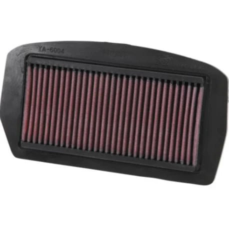 K&N YA-6004 High-Flow Lifetime Air Filter for Yamaha FZ6 / FZ6 Fazer (2004-2009) Washable Performance Cotton Gauze Filter image 2