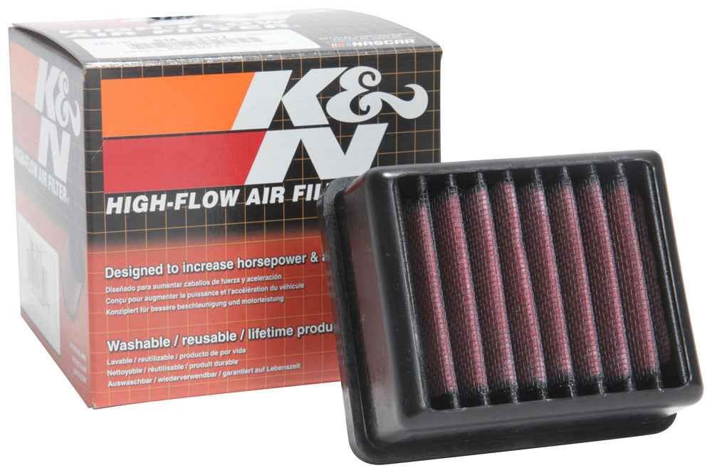 K&N BM-3117 High-Flow Lifetime Air Filter for BMW G310GS, G310R & G310RR (2017-2024) | Washable Reusable Performance Engine Air Filter