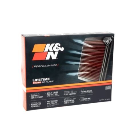 K&N KA-9915 High-Flow Washable Air Filter for Kawasaki Ninja H2, H2 SX & ZX1000 (2015–2024) – Performance Cotton Gauze Superbike Engine Filter image 4