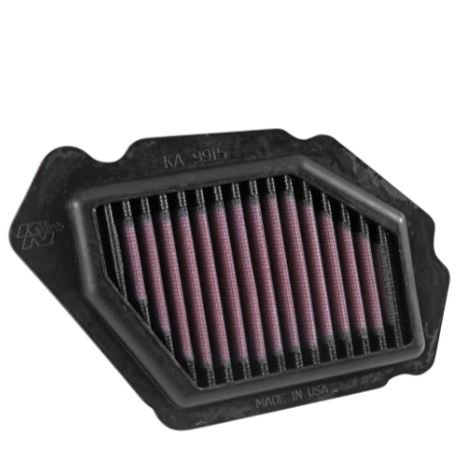 K&N KA-9915 High-Flow Washable Air Filter for Kawasaki Ninja H2, H2 SX & ZX1000 (2015–2024) – Performance Cotton Gauze Superbike Engine Filter