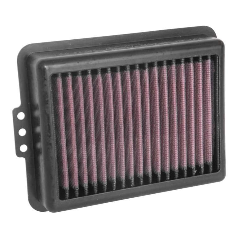 K&N High-Flow Lifetime Performance Air Filter BM-8518 for BMW F750GS / F850GS / F900GS / F900R / F900XR | Washable Cotton Gauze Adventure Air Filter