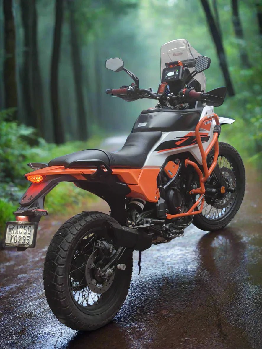 Barrel Rogue 2.0 Slip-On Exhaust with Link Pipe for KTM Adventure S/X 390 (2025) | 304 Stainless Steel Performance Exhaust image 2