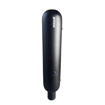 Way2Speed Gunner Performance Exhaust (Matte Black) for Royal Enfield Meteor 350 – Deep Bass Free Flow Silencer for J Platform image 2