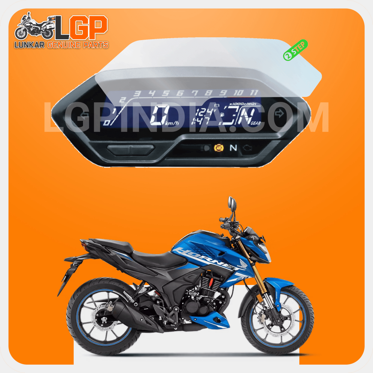 LGP SCREEN GUARD DISPLAY PROTECTOR HONDA — CBR 150 & 250 image 11