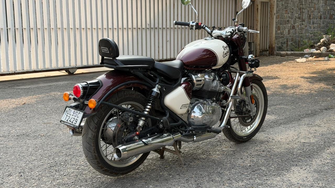 KP Racing System BASSMASTER Stage-2 Combo Exhaust for Royal Enfield Classic 650 | Dyno Tested High Performance Free Flow Silencer image 4