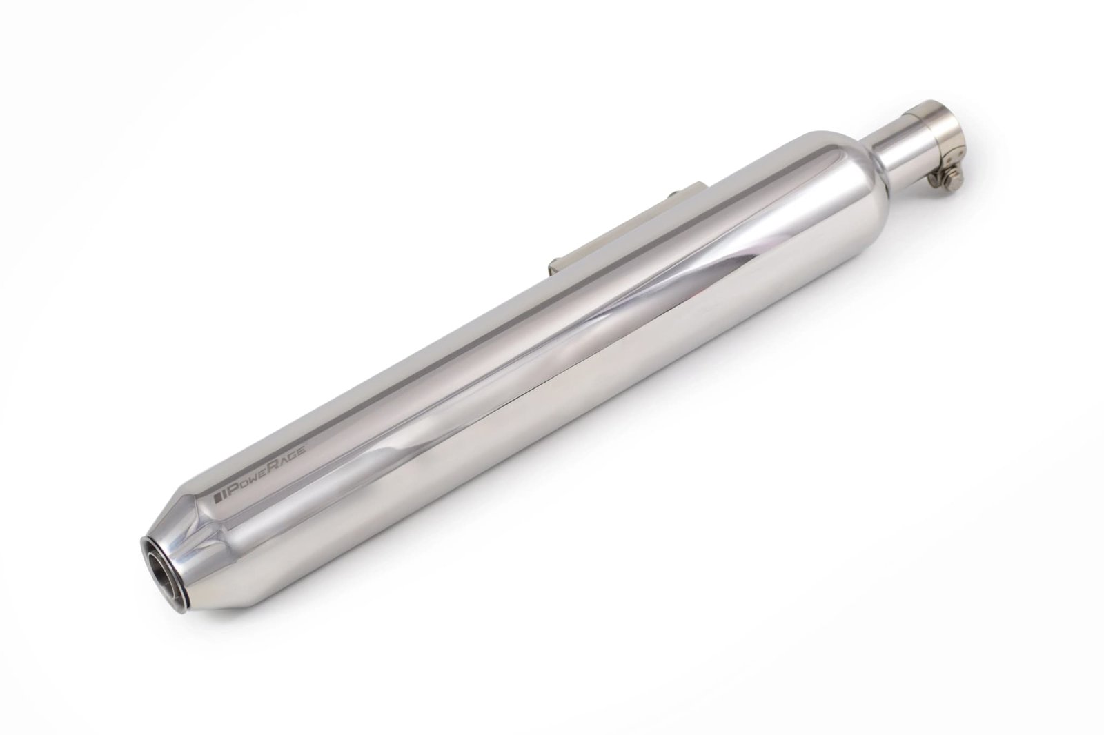 Powerage Slip-On Exhaust for Royal Enfield Classic 350 Reborn / Meteor 350 - Polished image 2