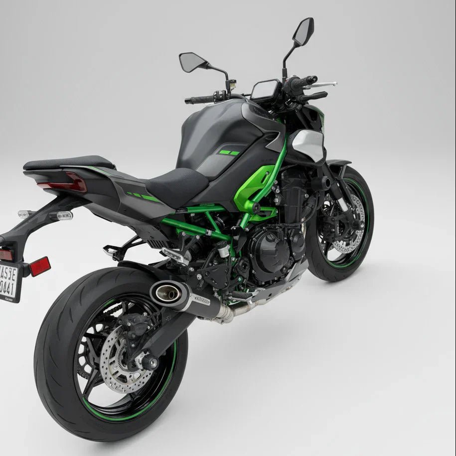 Barrel Outlaw 2.0 Full System Exhaust for Kawasaki Z900 (2025) | 304 Stainless Steel Performance Exhaust image 4