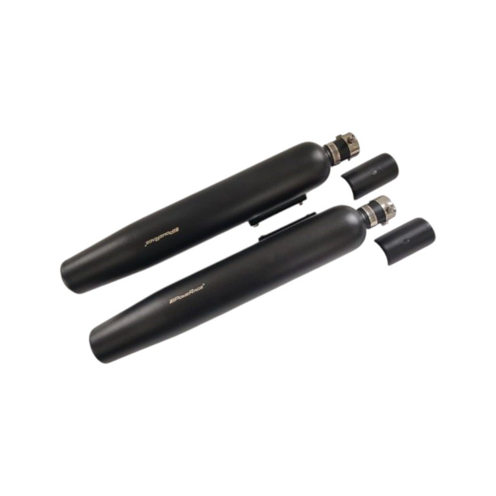 Powerage Slip-On Exhaust for Royal Enfield Shotgun 650 - Black