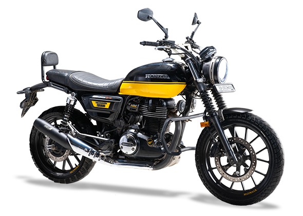 Honda CB350RS Drift Performance Exhaust | Silver Stallion | +1.8 BHP Boost | Black Matte image 2