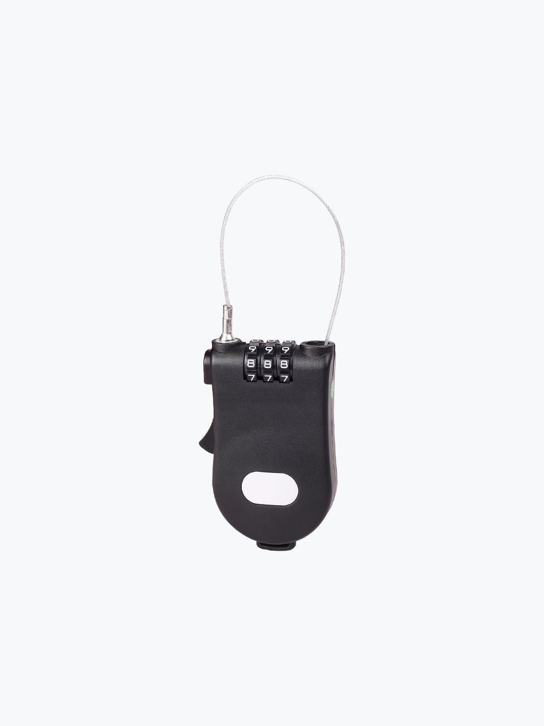 Cjsj 3 Digit Number Lock Black