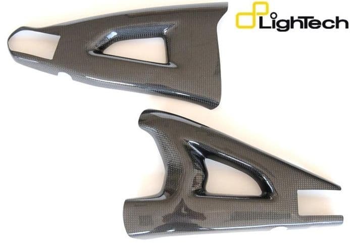 Lightech Carbon Fibre Swingarm Protection For Kawasaki Zx 10R 2021 22