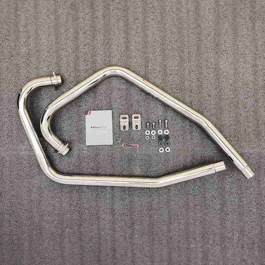 Powerage Headers for Royal Enfield Continental GT 650 / Interceptor 650 - Polished, Up to 2024