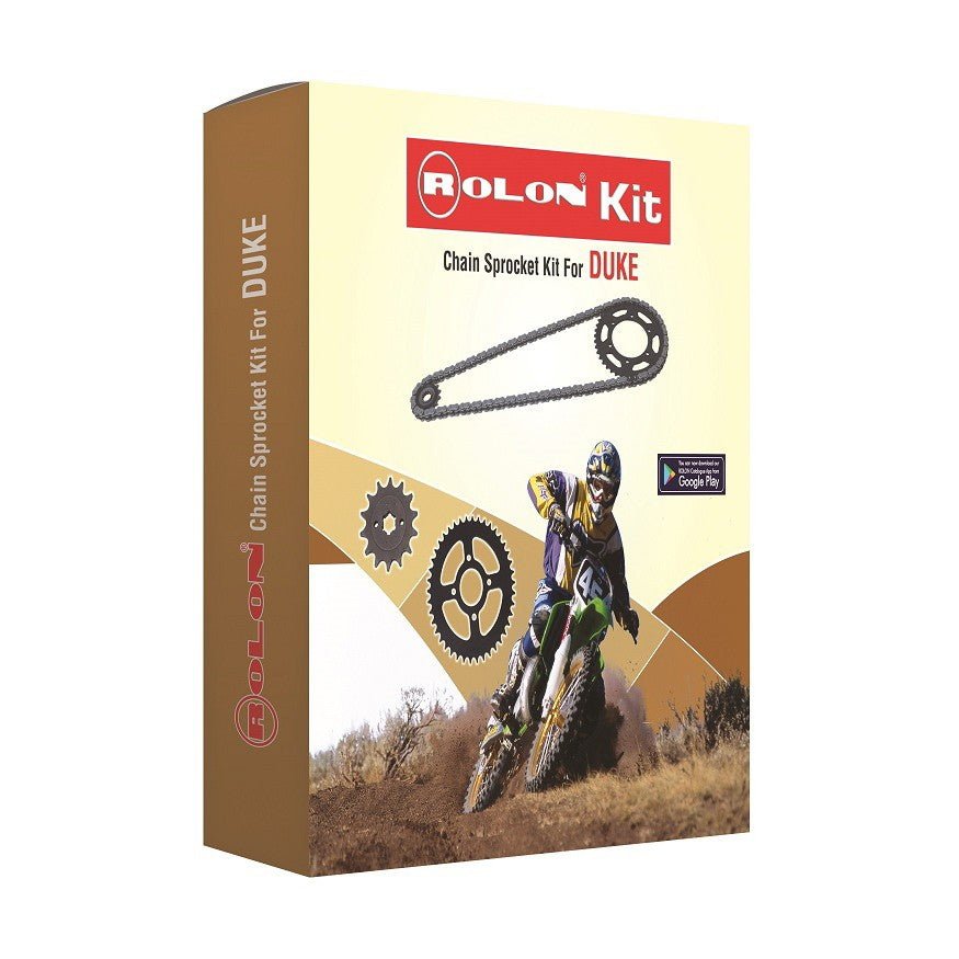 Splendor Plus Or Splendor Y2K Chain And Sprocket Kit Csb F41 Rolon