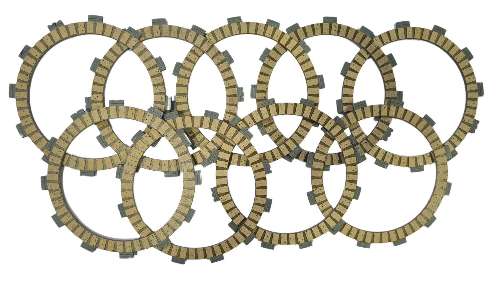 High Quality Paper Based Clutch Plates Suitable For Yamaha Mt-09 2014-2019 Set Of 9 Clutch Plates
