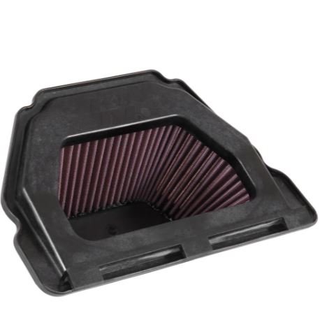 K&N YA-1015 High-Flow Lifetime Engine Air Filter for Yamaha YZF-R1, R1M, R1S & MT-10 (2015-2021) Washable Reusable Performance Air Filter image 2