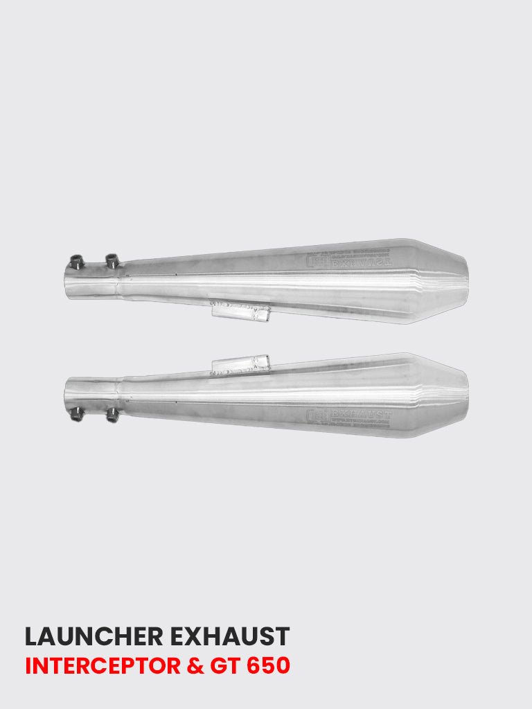 Launcher Exhaust for Interceptor and Continental Gt 650 - IN 314
