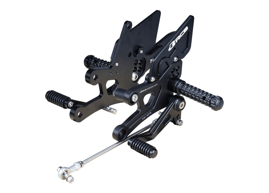 RCB Racing Boy Footrest For – YAMAHA R15-V3, V4, MT-15 — SILVER image 3