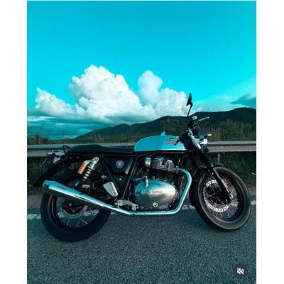 Way2Speed Phantom Performance Exhaust (Glossy Finish) for Royal Enfield Interceptor 650 / Continental GT 650 – SS316 Free Flow Silencer image 4