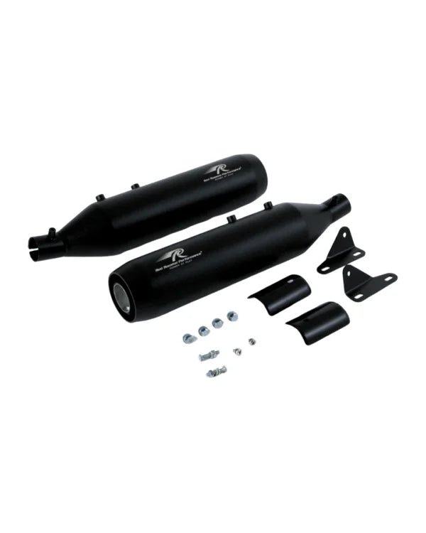 Red Rooster Astral Exhaust for Royal Enfield Shotgun 650 – Black Performance Exhaust