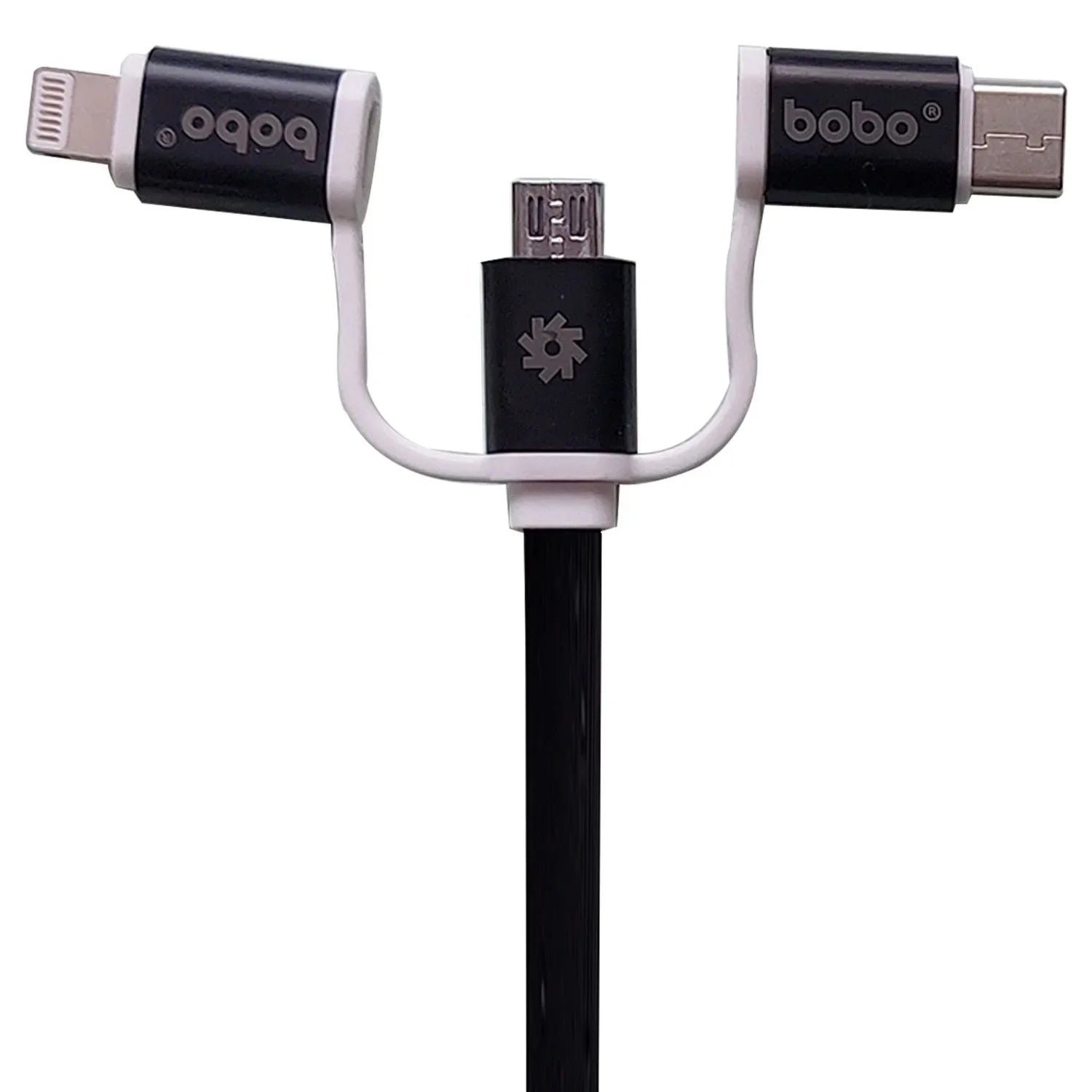 BOBO 3-in-1 Small Cable — USB A to Multiport image 3