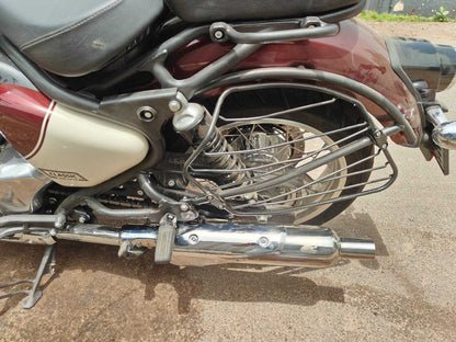 KP Racing System Replica Exhaust for Royal Enfield Classic 650 | SS304 Stainless Steel Performance Silencer with DB Killer, Heat Resistant Wool & Polished Finish image 3