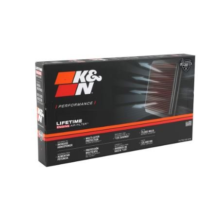 K&N HA-1017 High-Flow Lifetime Panel Air Filter for Honda CBR1000RR 998 (2017–2024) | Performance Washable Cotton Engine Air Intake Filter image 4