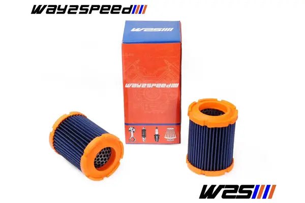 Way2Speed MagnaFlow Nano Fiber Performance Air Filter for Royal Enfield Himalayan 450 / Guerrilla 450 – Stage 2 High Flow Intake Upgrade image 2