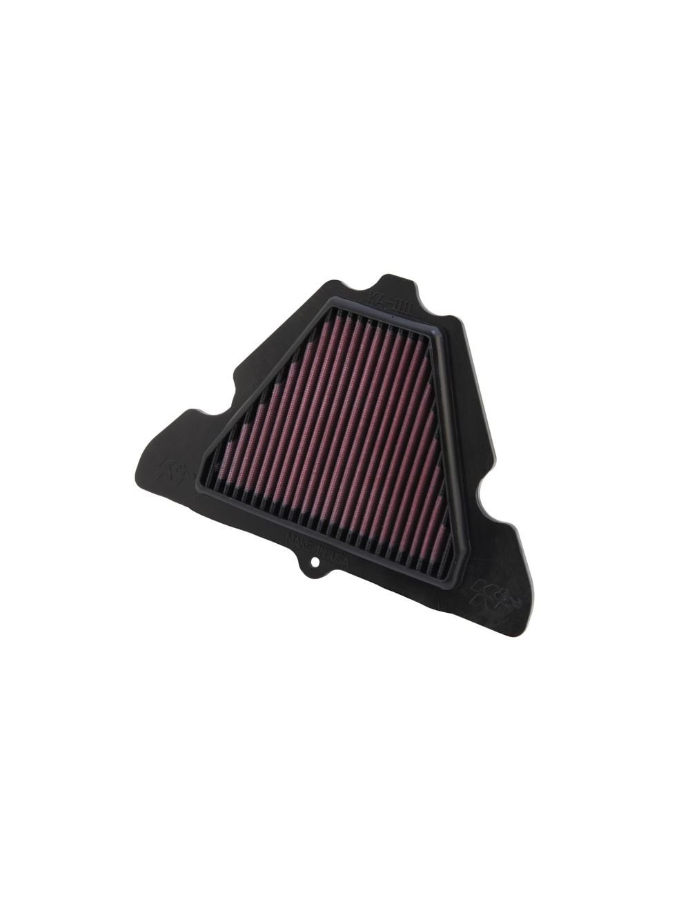 K&N KA-1111 High-Flow Replacement Air Filter for Kawasaki Z1000 / Versys 1000 / Ninja 1000SX (2006–2024) – Washable Performance Cotton Gauze Filter