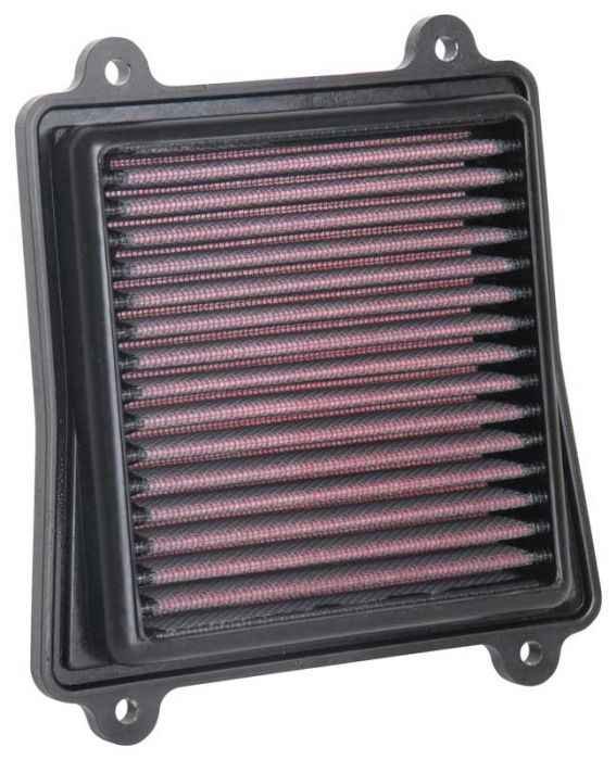 K&N BA-3717 High-Flow Lifetime Air Filter for Bajaj Dominar 400, Pulsar RS200 & Pulsar 200NS BS6 | Washable Reusable Performance Filter