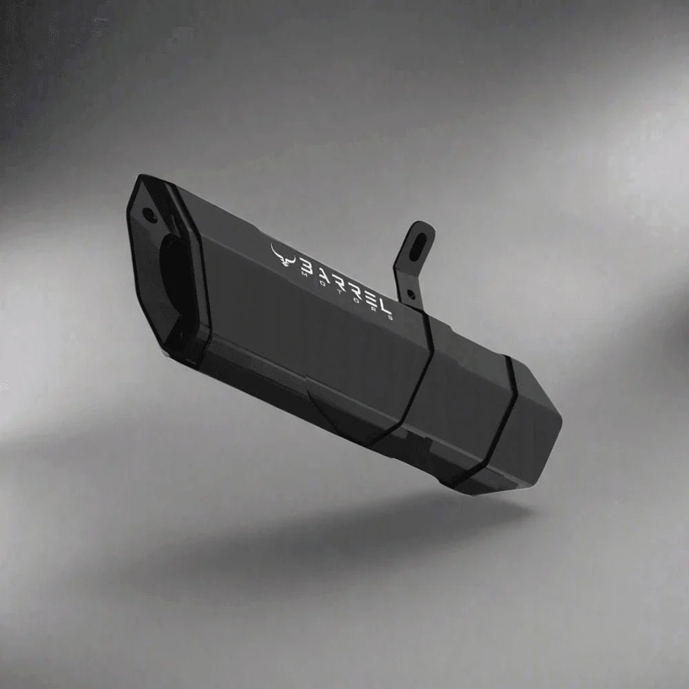 Barrel Rogue V2 Slip-On Exhaust with Link Pipe for Benelli TRK 251 | 304 Stainless Steel Performance Exhaust image 2