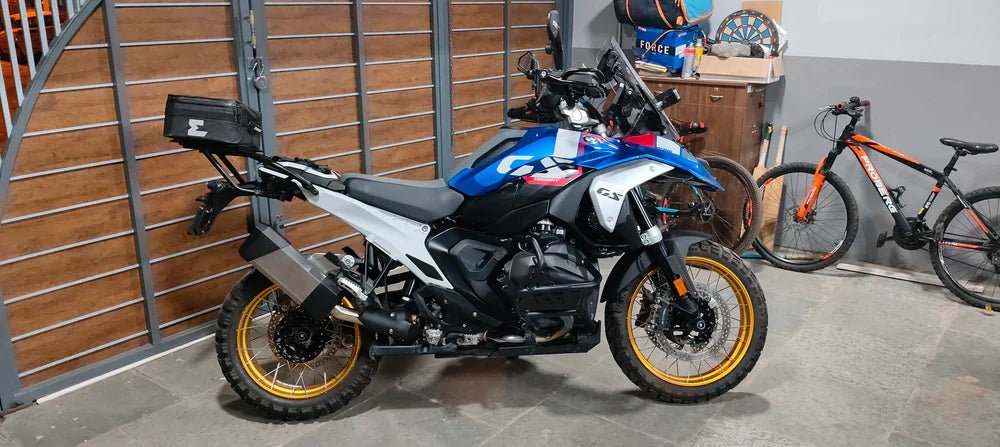 Barrel Storm Slip-On Exhaust for BMW R1300 GS (2025) | 304 Stainless Steel Performance Exhaust with Removable DB Killer image 3