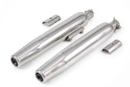 Powerage Slip-On Exhaust for Royal Enfield Super Meteor 650 - Polished image 2