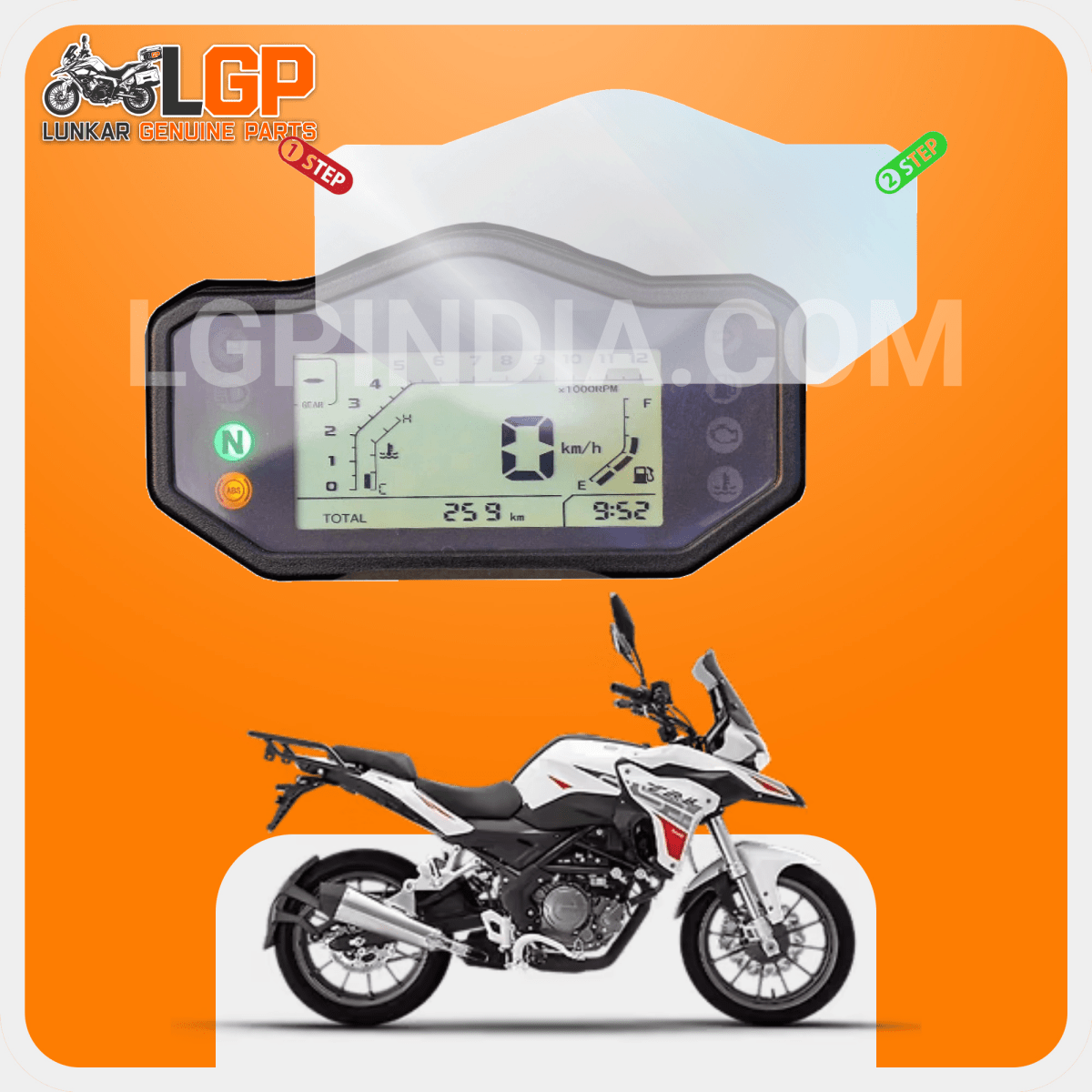 LGP SCREEN GUARD DISPLAY PROTECTOR BENELLI — BENELLI 600i image 2