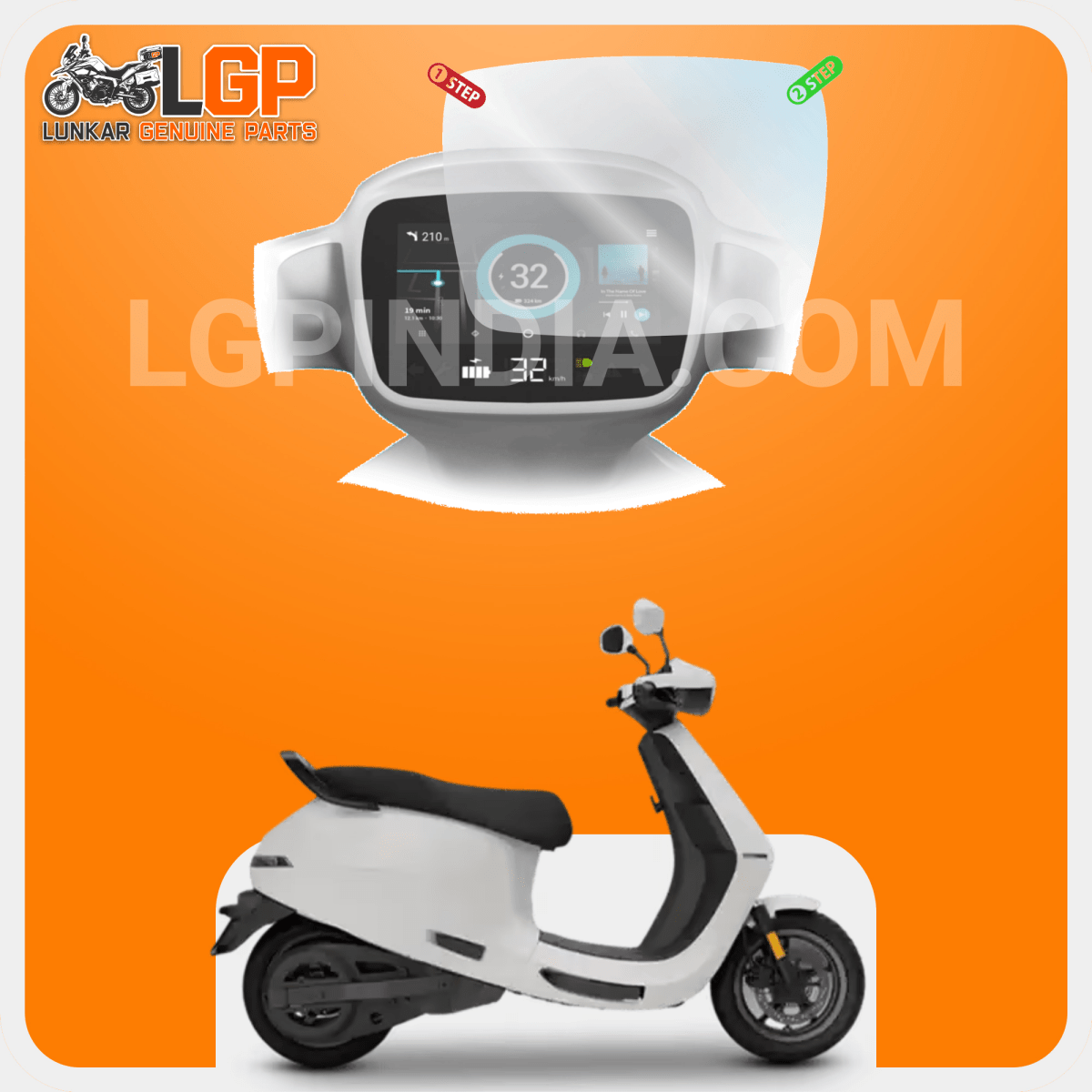 LGP SCREEN GUARD DISPLAY PROTECTOR OLA — OLA S1x / S1x Plus image 2