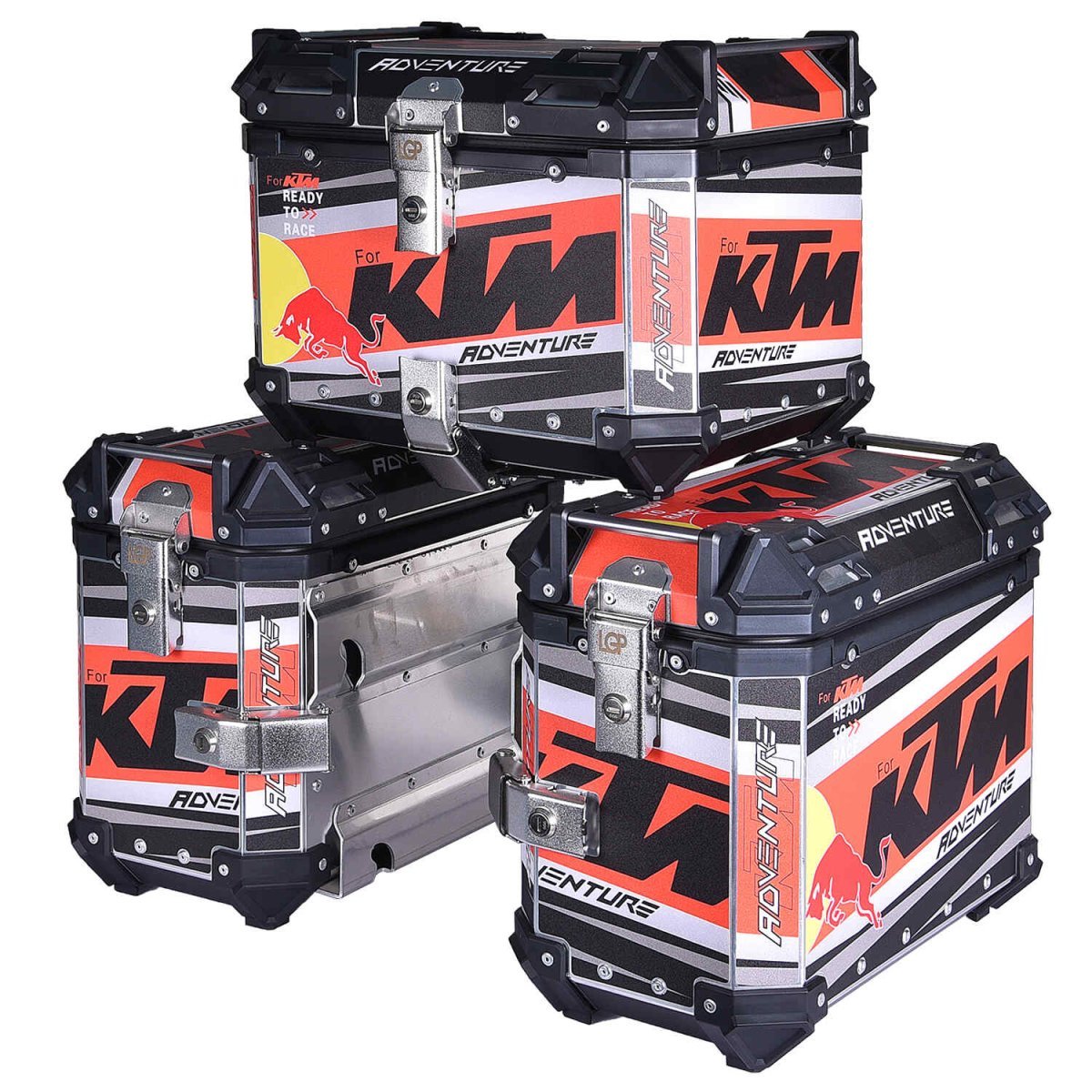 LGP PANNIER KTM SET OF 3 ADVENTURE PRO 45L+38L+38L image 2